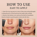 Foundation Concealer Stick Double-Ended Brush