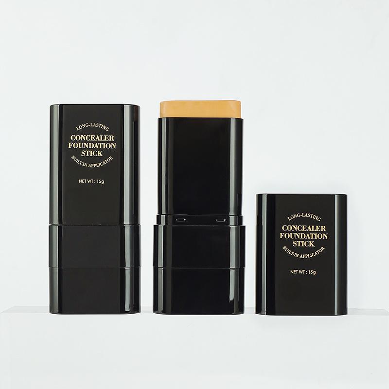 Foundation Concealer Stick Double-Ended Brush