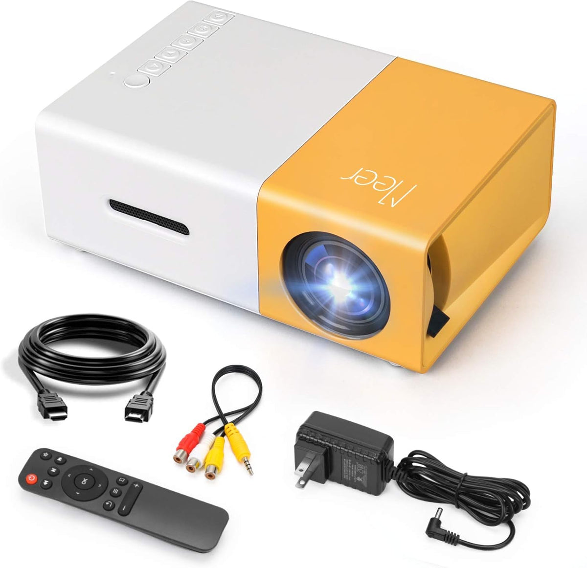 MEER YG300 Mini LED Projector – Portable