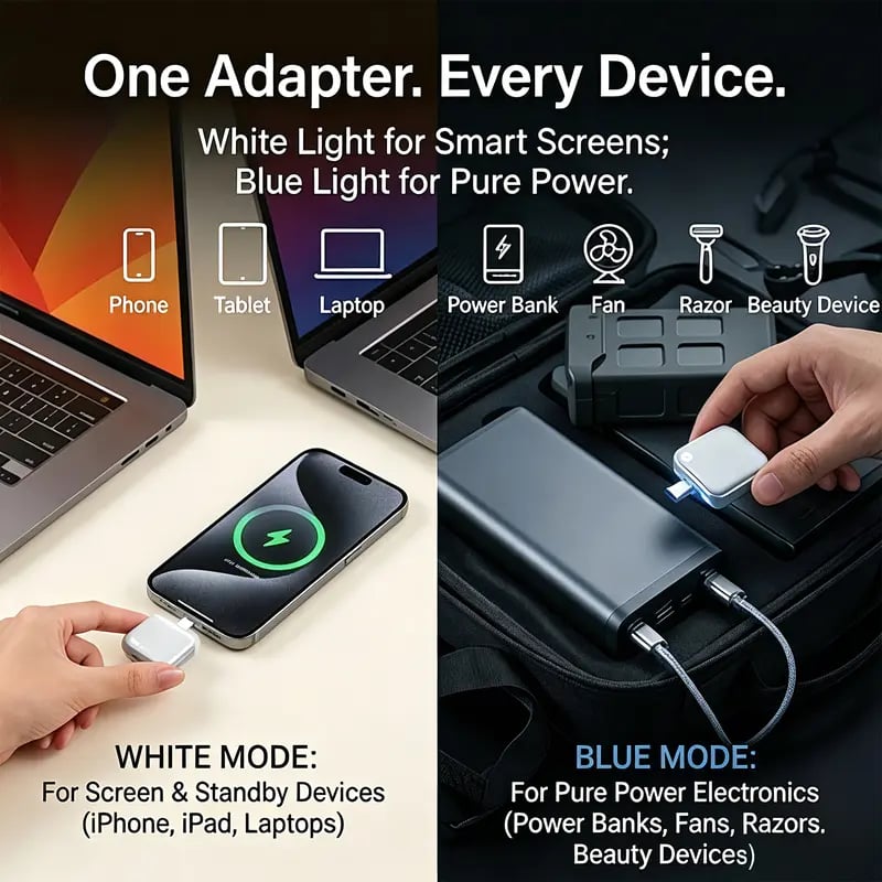 140W Physical Disconnect Battery Guard, Smart Auto‑Stop Charging Accessory