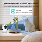 2-Pack: Wireless Security Cameras – 355° Rotation, Night Vision, Motion Detection, Two-Way Audio