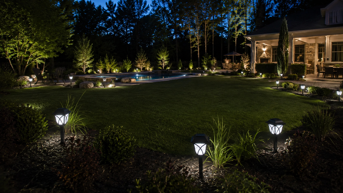 Solar Garden Lantern Lights
