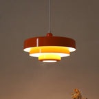 Nordic Vintage Multi-Layered Pendant Lamp | Modern Retro Hanging Light