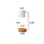 Japanese Minimalist Candle Warmer Lamp | Wooden Base Dimmable Wax Melter