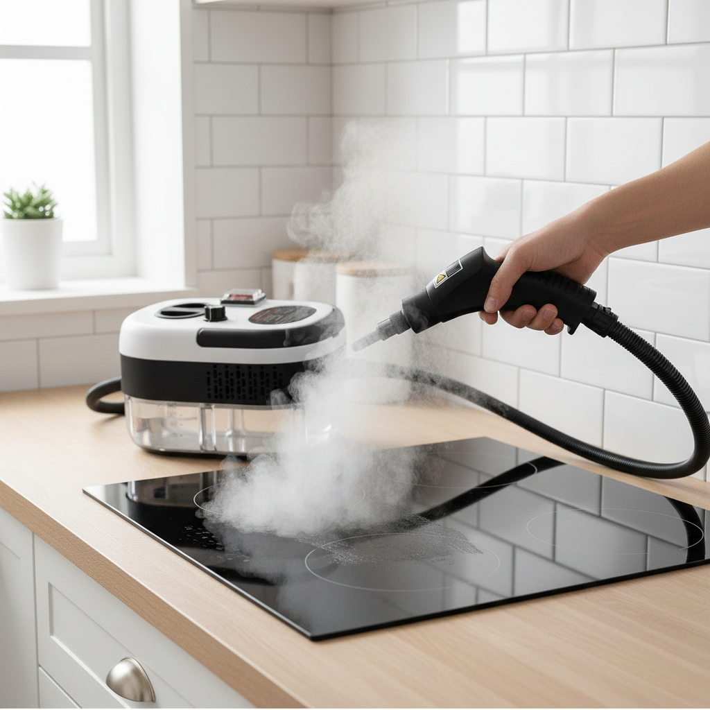 Handheld Steam Cleaner with Attachments