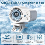 Portable Ice-Cooling Clip Fan