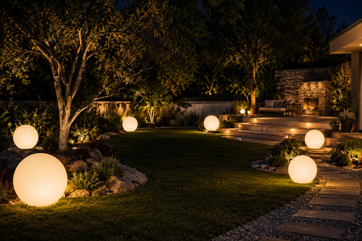 Garden Orb Lamp