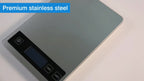 15kg Digital Kitchen Scale | USB Rechargeable Precision Food Weighing Scale