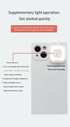 Ring Selfie Flip Light iPhone Case - 3 Colors