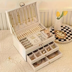 3-Tier Jewellery Box with Storage