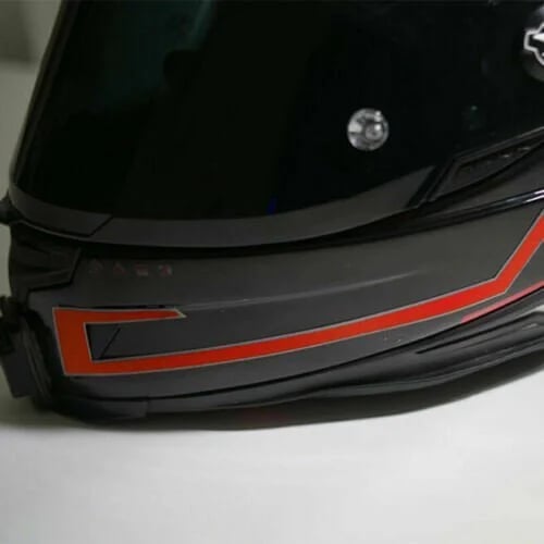 Motorcycle Helmet Light LED DIY Helmet LED Light Motorbike Reflective Strips