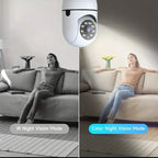 2-Pack: Wireless Security Cameras – 355° Rotation, Night Vision, Motion Detection, Two-Way Audio