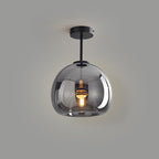 Nordic Glass Ball Ceiling Light | Semi-Flush Mount