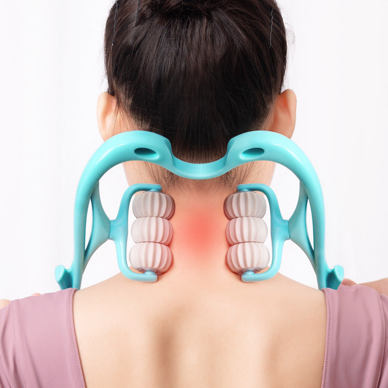 6-Roller Neck Relief Massager