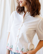 Cherry Cute Button Down