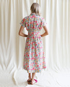 Pleated Shirtdress