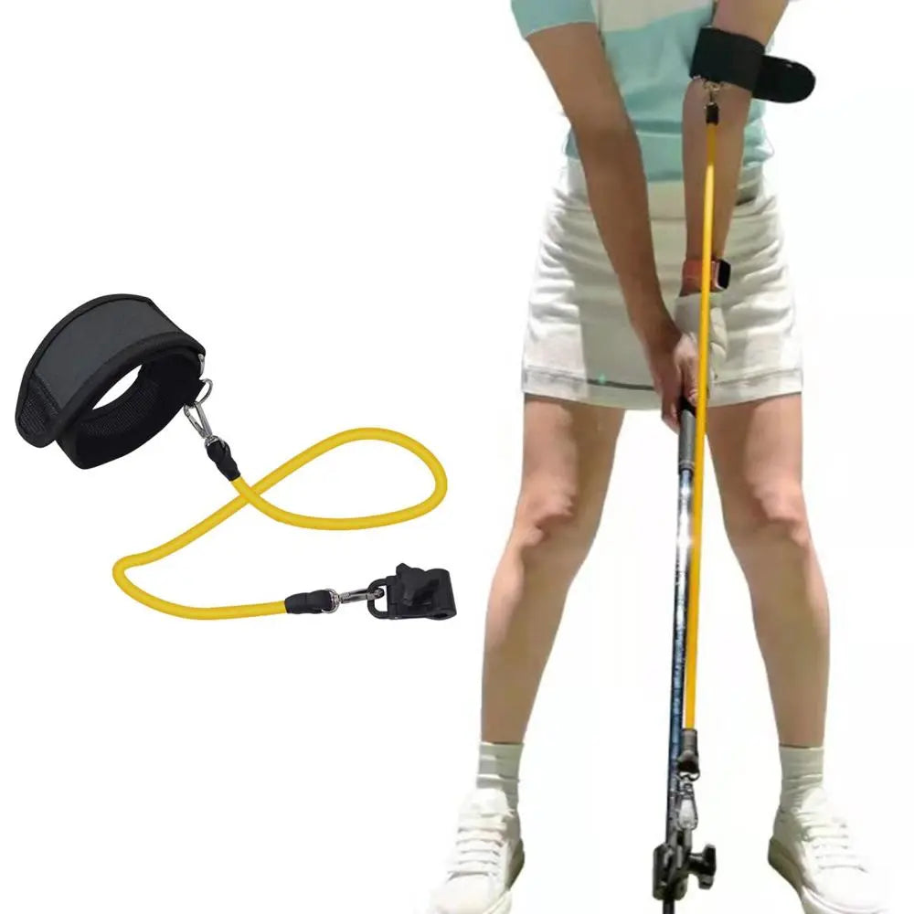 Golf Swing Elastic Resistance Rope Golf Club Equipment for Women Men