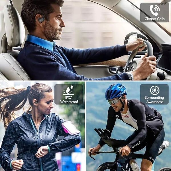 AI-Powered Wireless Bluetooth 5.4 Earphones | Ultra-Clear Translation & Perfect iOS & Android Fit!