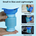750ML Portable Urinal Bottle – Foldable Emergency Toilet for Travel & Camping