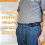 Tactical Metal Hook Elastic Belt