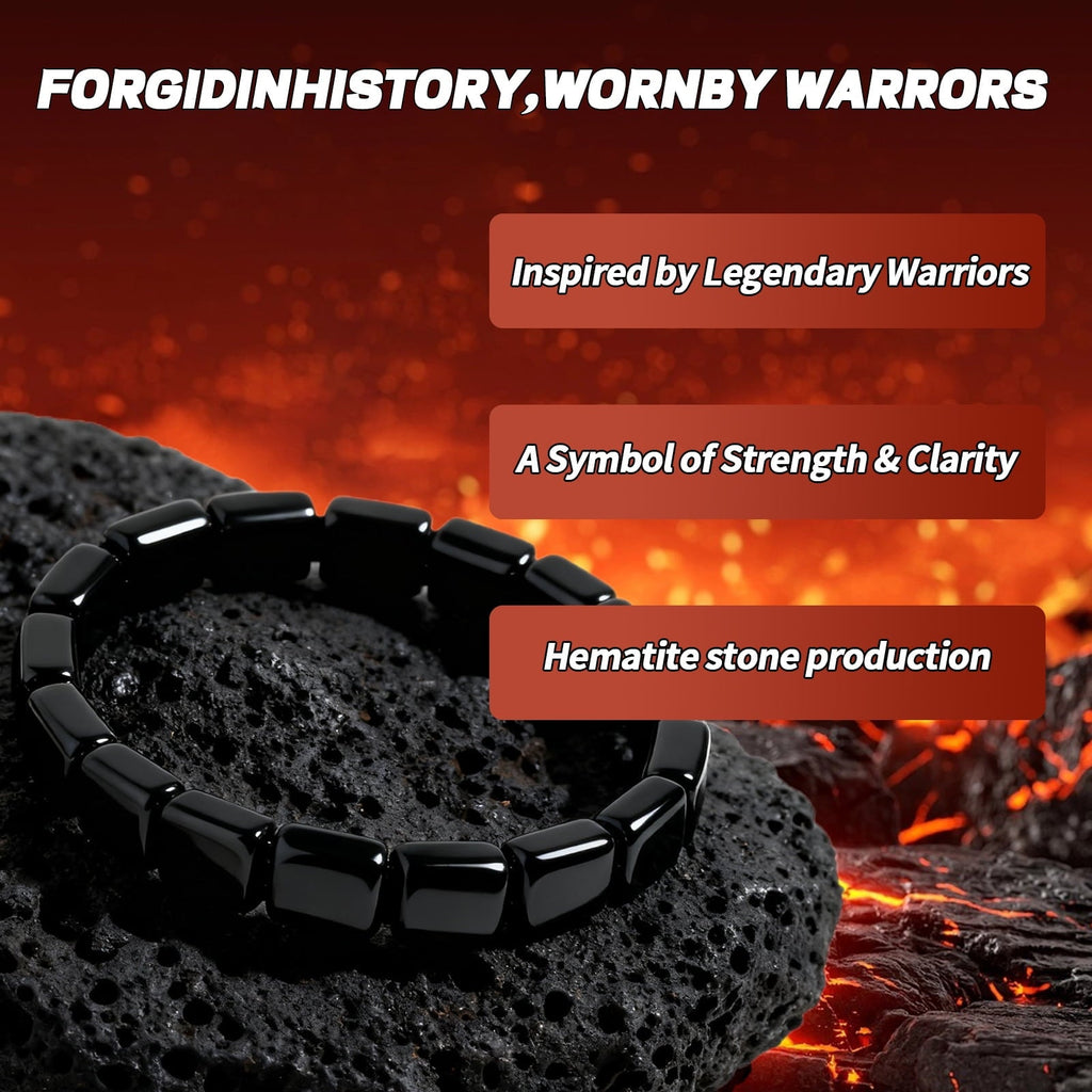 Natural Hematite Bead Bracelet – Healing & Energy Jewelry