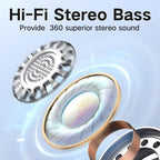 AI-Powered Wireless Bluetooth 5.4 Earphones | Ultra-Clear Translation & Perfect iOS & Android Fit!