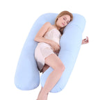U-Shaped Maternity Pillow – Cooling Pregnancy Support Pillow