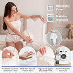 Ergonomic Cervical Pillow, Odorless Memory Foam for Cozy Sleep