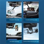 Rearview Mirror Phone Holder