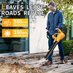Powerful Cordless Leaf Blower
