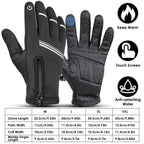 1-Pair: Winter Touchscreen Thermal Gloves