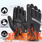 1-Pair: Winter Touchscreen Thermal Gloves
