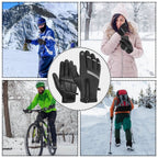 1-Pair: Winter Touchscreen Thermal Gloves