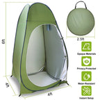 Outdoor Pop Up Toilet Tent