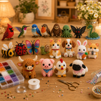 Tiny 3D Beaded Animal DIY Kit