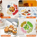 10" Cake Storage Container with Handle Plastic Cake Box