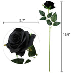 10-Pack: Nubry Artificial Silk Rose Flower Bouquet