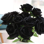 10-Pack: Nubry Artificial Silk Rose Flower Bouquet