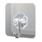10-Pack: Self-Adhesive Wall Hooks