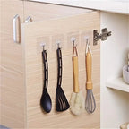10-Pack: Self-Adhesive Wall Hooks