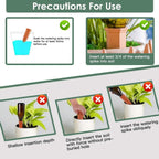 10-Pack: Spikes Teracotta Plant Watering Device