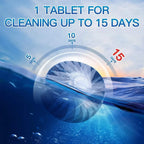 10-Pack: Vacplus Automatic Toilet Bowl Cleaner Tablets, Bathroom Toilet Tank Cleaner