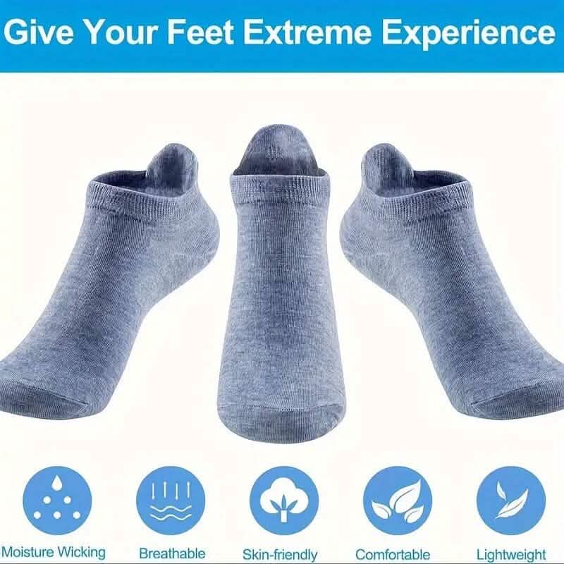 10-Pairs: Women's Cute Embroidered Soft & Lightweight Low Cut Ankle Socks