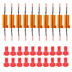 10-Piece: 50W 6Ohm Load Resistor