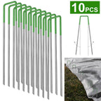 10-Piece: 6-Inch U-Type Garden Landscape Rust Resistance Turf Staples