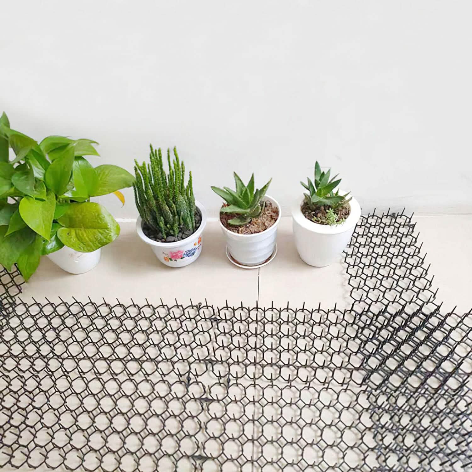 10-Piece: Cat Repellent Scat Mat with Spikes