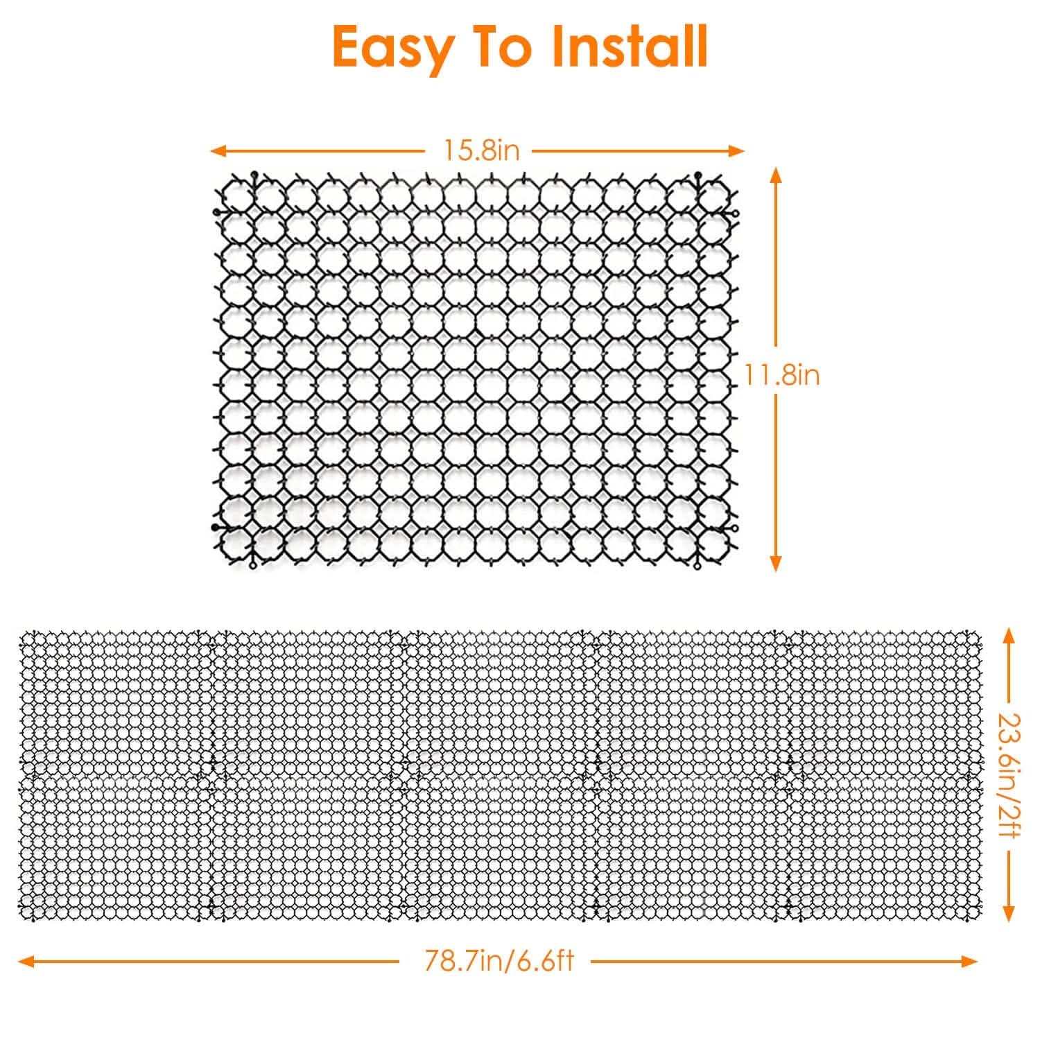 10-Piece: Cat Repellent Scat Mat with Spikes