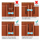 10-Piece: Kids Cabinet Strap Safety Locks