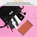 10-Piece: Pedicure, Manicure and Grooming Kit with Leather Case
