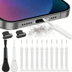 10-Piece Set: Mini Brush Set Anti-Clogging Shower Head, Phone, and Pore Cleaner